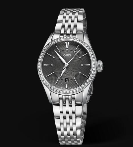 Oris Artelier Date Diamonds 28mm Replica Watch 01 561 7722 4953-07 8 14 79